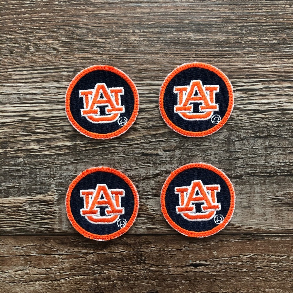BUNDLE OF 4 - Auburn Tigers University Patches